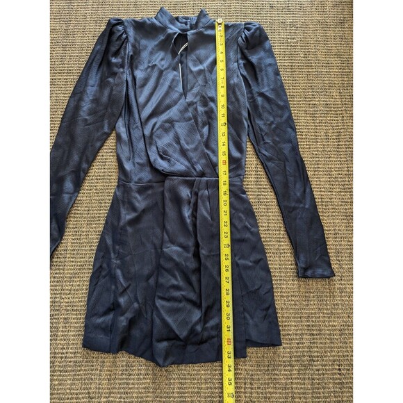 Frame Wrap Party Dress in Navy Size XS New - Picture 6 of 10